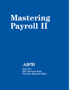 Mastering Payroll II